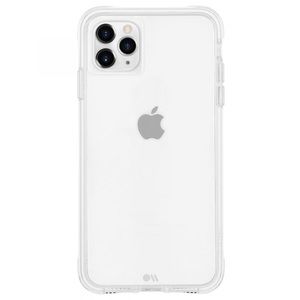 iPhone 11 pro max. size 6.5. Clear tough case.